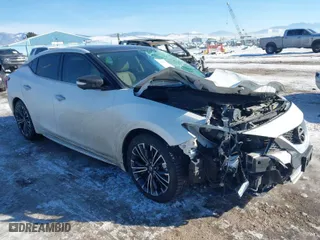 2016 Nissan Maxima 3.5 SL with VIN 1N4AA6AP6GC439010, listed as a IAAI auction lot 41448444 with 84,888 mi miles. Bid and sale history available at carsss.com. Image 1.