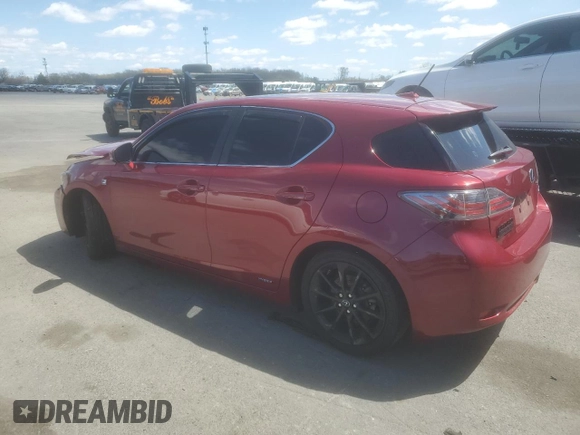 2013 Lexus CT 200h z VIN JTHKD5BH0D2169196, wystawiony jako Copart lot #52143515 z przebiegiem 170 875 mil mil oraz Szkoda całkowita • Salvage title. Historia ofert i sprzedaży dostępna na DreamBid. Obrazek 2.