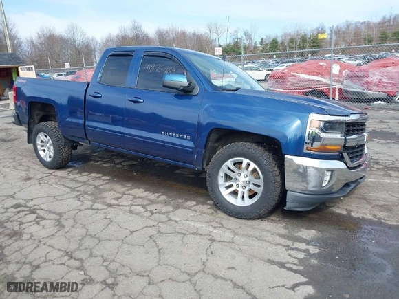 2017 Chevrolet Silverado 1500 LT with VIN 1GCVKREC1HZ273513, listed as a IAAI auction lot 41875769 with 153,164 mi miles. Bid and sale history available at carsss.com. Image 1.