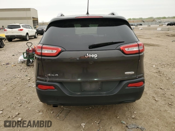 2015 Jeep Cherokee Latitude with VIN 1C4PJMCB5FW788408, listed as a Copart auction lot 53434435 with 225,613 mi miles and Salvage Title. Bid and sale history available at carsss.com. Image 6.