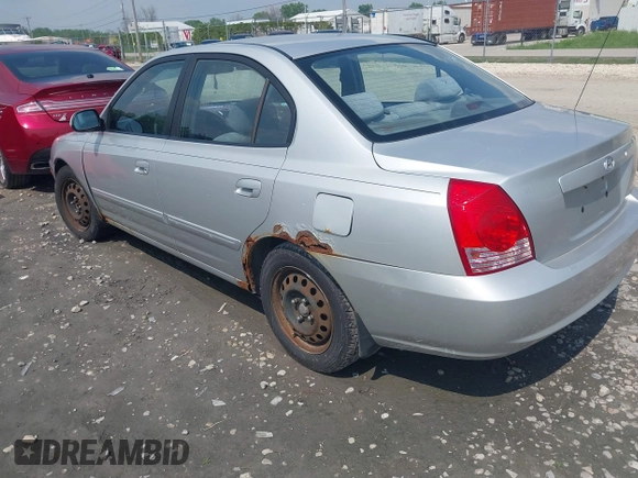 2005 Hyundai Elantra GLS with VIN KMHDN46D15U111432, listed as a IAAI auction lot 42408543 with 198,013 mi miles and . Bid and sale history available at DreamBid. Image 3.