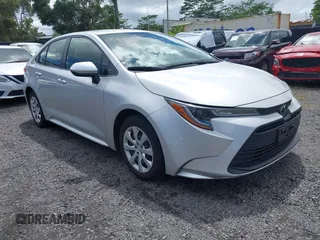 2023 Toyota Corolla LE with VIN JTDB4MEEXPJ002576, listed as a IAAI auction lot 41756334 with 22,919 mi miles and . Bid and sale history available at DreamBid. Image 1.
