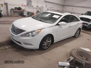 2012 Hyundai Sonata 2.4L Limited PZEV with VIN 5NPEC4ACXCH437489, listed as a IAAI auction lot 42139685 with 181,831 mi miles. Bid and sale history available at carsss.com. Image 2.