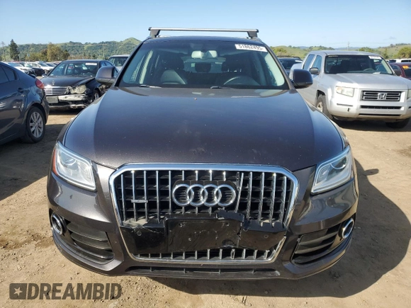 2014 Audi Q5 Premium Plus with VIN WA1LFAFP0EA105784, listed as a Copart auction lot 51862495 with 171,596 mi miles and Salvage title. Bid and sale history available at DreamBid. Image 5.