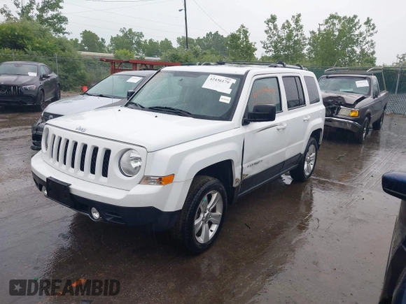 2014 Jeep Patriot Limited with VIN 1C4NJRCB9ED928295, listed as a IAAI auction lot 42436179 with 88,395 mi miles and . Bid and sale history available at DreamBid. Image 2.