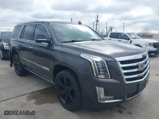 2017 Cadillac Escalade Premium Luxury with VIN 1GYS4CKJ9HR161307, listed as a IAAI auction lot 41304055 with 114,660 mi miles. Bid and sale history available at carsss.com. Image 1.
