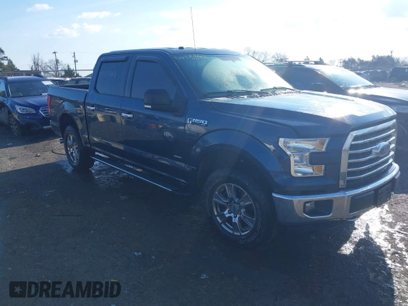 2017 Ford F-150 XL with VIN 1FTEW1EP6HFB74440, listed as a IAAI auction lot 41452863 with 86,385 mi miles. Bid and sale history available at carsss.com. Image 1.