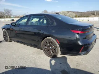 2024 BMW 7 Series 760i xDrive with VIN WBA33EJ00RCS16956, listed as a Copart auction lot 48790845 with 9,958 mi miles and Salvage title. Bid and sale history available at DreamBid. Image 2.