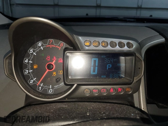 2013 Chevrolet Sonic LT with VIN 1G1JC5SBXD4169554, listed as a Copart auction lot 49918815 with 83,893 mi miles and Clean Title. Bid and sale history available at DreamBid. Image 9.