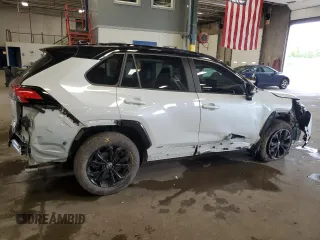 2023 Toyota RAV4 Hybrid XSE with VIN JTME6RFV5PD537302, listed as a Copart auction lot 58723145 with 37,829 mi miles and Salvage title. Bid and sale history available at DreamBid. Image 3.