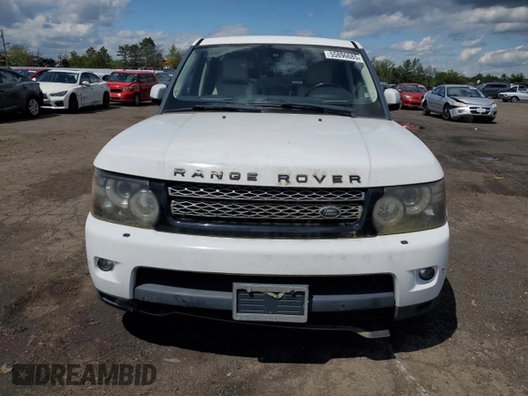 2012 Land Rover Range Rover Sport HSE Lux with VIN SALSK2D42CA751605, listed as a Copart auction lot 55896685 with 134,947 mi miles and Clean Title. Bid and sale history available at DreamBid. Image 5.