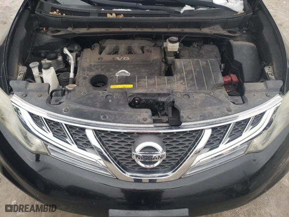 2012 Nissan Murano SV with VIN JN8AZ1MW6CW235300, listed as a Copart auction lot 45090075 with 86,479 mi miles and Clean Title. Bid and sale history available at carsss.com. Image 12.
