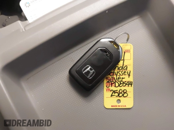 2017 Honda Odyssey EX-L with VIN 5FNRL5H61HB022588, listed as a IAAI auction lot 41716336 with 34,079 mi miles and . Bid and sale history available at DreamBid. Image 11.