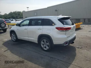 2019 Toyota Highlander Hybrid Limited with VIN 5TDDGRFH0KS078518, listed as a Copart auction lot 60562235 with 132,425 mi miles and Salvage title. Bid and sale history available at DreamBid. Image 2.