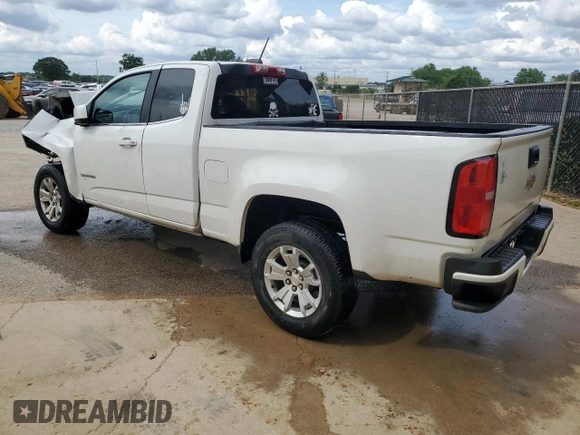 2020 Chevrolet Colorado 2WD LT with VIN 1GCHSCEA7L1164814, listed as a Copart auction lot 56542195 with 116,584 mi miles and Clean title. Bid and sale history available at DreamBid. Image 2.
