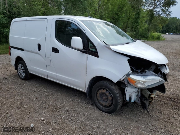 2015 Nissan NV200 S with VIN 3N6CM0KNXFK711844, listed as a Copart auction lot 63814174 with 207,540 mi miles and Salvage Title. Bid and sale history available at carsss.com. Image 4.
