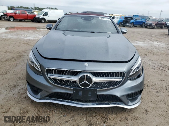 2017 Mercedes-Benz S 550 with VIN WDDXK8CB6HA022245, listed as a Copart auction lot 41461915 with Not Provided miles and Non Repairable. Bid and sale history available at DreamBid. Image 5.