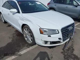 2015 Audi A8 4.0T with VIN WAU32AFD6FN039739, listed as a IAAI auction lot 41946401 with 102,668 mi miles and . Bid and sale history available at DreamBid. Image 6.