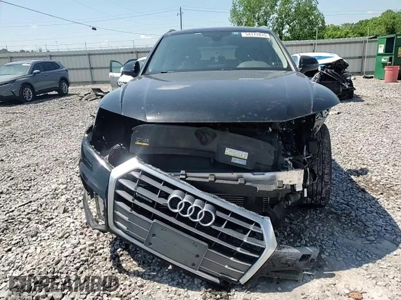 2018 Audi Q5 Premium with VIN WA1ANAFY0J2040684, listed as a Copart auction lot 54777815 with 77,504 mi miles and Salvage title. Bid and sale history available at DreamBid. Image 14.
