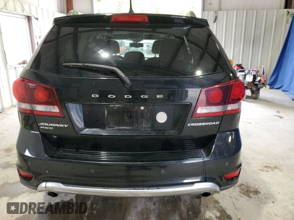 2016 Dodge Journey Crossroad Plus with VIN 3C4PDDGG8GT142686, listed as a Copart auction lot 59026625 with 104,162 mi miles and Salvage title. Bid and sale history available at DreamBid. Image 6.
