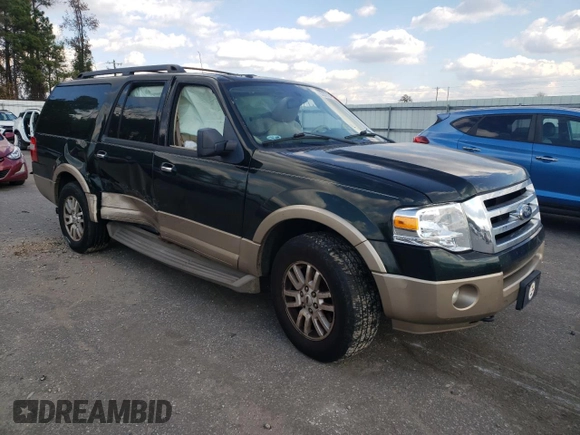 2013 Ford Expedition EL XLT with VIN 1FMJK1J56DEF62553, listed as a Copart auction lot 83307584 with 222,219 mi miles and Salvage Title. Bid and sale history available at carsss.com. Image 4.