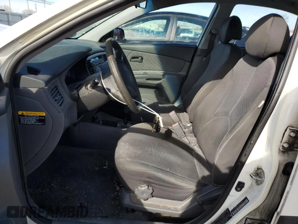 2009 Kia Rio LX with VIN KNADE223396477003, listed as a Copart auction lot 44943675 with 174,791 mi miles and Salvage Title. Bid and sale history available at carsss.com. Image 7.