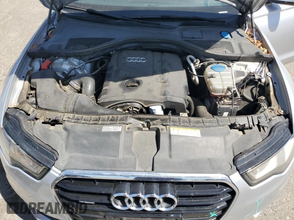 2015 Audi A6 Premium Plus with VIN WAUGFAFC1FN032131, listed as a Copart auction lot 56870595 with 59,958 mi miles and Salvage title. Bid and sale history available at DreamBid. Image 11.