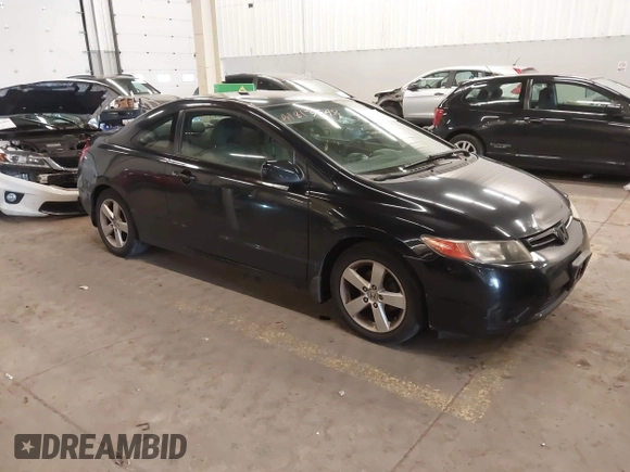 2006 Honda Civic Cpe LX with VIN 2HGFG12606H006660, listed as a IAAI auction lot 41813548 with 122,398 mi miles. Bid and sale history available at carsss.com. Image 1.
