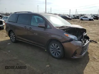 2020 Toyota Sienna LE с VIN 5TDJZ3DCXLS244904, выставлен на аукционе Copart как лот 49232455 с пробегом 125 791 миль миль и На запчасти • Non repairable. История ставок и продаж доступна на DreamBid. Изображение 4.
