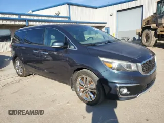 2015 Kia Sedona SX-L with VIN KNDME5C19F6026705, listed as a Copart auction lot 43650015 with 110,954 mi miles and Clean Title. Bid and sale history available at DreamBid. Image 4.