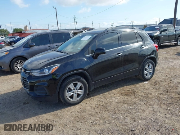 2020 Chevrolet Trax LT with VIN KL7CJLSB0LB083753, listed as a IAAI auction lot 42009840 with 101,220 mi miles. Bid and sale history available at carsss.com. Image 17.