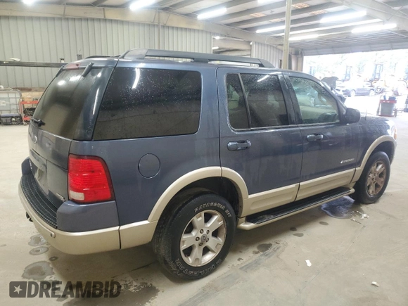 2005 Ford Explorer Eddie Bauer z VIN 1FMDU64K25UB16977, wystawiony jako Copart lot #80927454 z przebiegiem 203 449 mil mil oraz Szkoda całkowita • Salvage title. Historia ofert i sprzedaży dostępna na DreamBid. Obrazek 3.