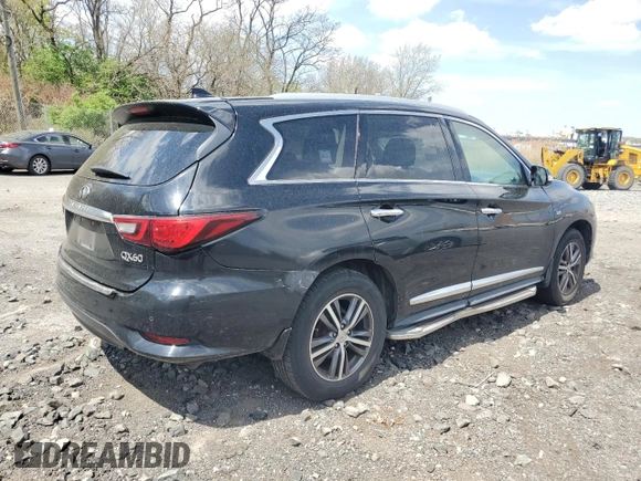 2018 Infiniti QX60 with VIN 5N1DL0MM0JC521978, listed as a Copart auction lot 54094405 with 203,986 mi miles and Clean Title. Bid and sale history available at carsss.com. Image 3.
