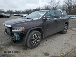 2021 GMC Acadia SLE with VIN 1GKKNRLS1MZ114350, listed as a Copart auction lot 47606685 with 78,538 mi miles and Salvage title. Bid and sale history available at DreamBid. Image 1.