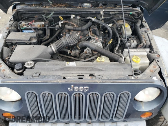 2008 Jeep Wrangler X with VIN 1J4FA24108L617862, listed as a Copart auction lot 55453715 with 258,068 mi miles and Clean Title. Bid and sale history available at DreamBid. Image 12.