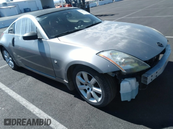 2004 Nissan 350Z Touring with VIN JN1AZ34D34T152953, listed as a IAAI auction lot 41446366 with 134,171 mi miles. Bid and sale history available at carsss.com. Image 12.
