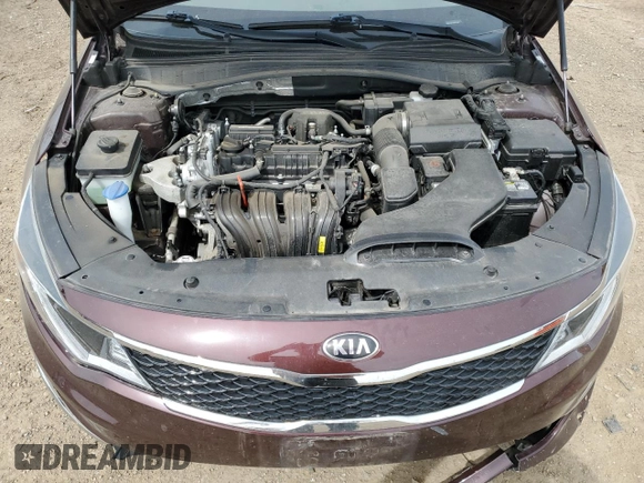 2017 Kia Optima LX z VIN 5XXGT4L32HG166565, wystawiony jako Copart lot #54510785 z przebiegiem 78 531 mil mil oraz Szkoda całkowita • Salvage title. Historia ofert i sprzedaży dostępna na DreamBid. Obrazek 11.