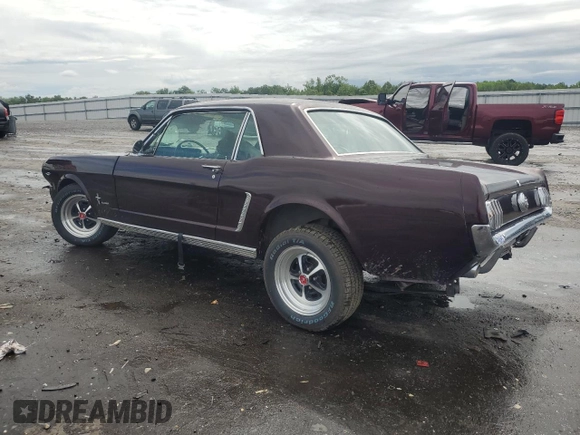 1965 Ford Mustang z VIN 5R07A205386, wystawiony jako Copart lot #63056335 z przebiegiem 80 491 mil mil oraz Szkoda całkowita • Salvage title. Historia ofert i sprzedaży dostępna na DreamBid. Obrazek 2.