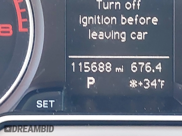 2014 Audi allroad Premium Plus with VIN WA1UFAFL1EA156213, listed as a IAAI auction lot 41610274 with 115,688 mi miles. Bid and sale history available at carsss.com. Image 15.