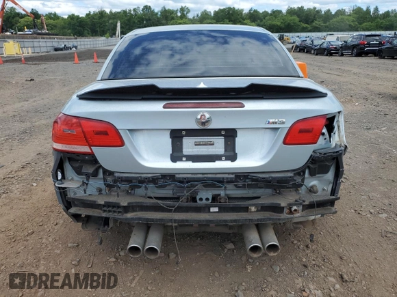 2009 BMW 3 Series M3 with VIN WBSWL93569P331837, listed as a Copart auction lot 57818984 with 113,119 mi miles and Salvage Title. Bid and sale history available at carsss.com. Image 6.