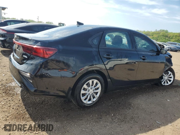 2019 Kia Forte LXS with VIN 3KPF24AD3KE105929, listed as a Copart auction lot 56757015 with 87,158 mi miles and Salvage title. Bid and sale history available at DreamBid. Image 3.