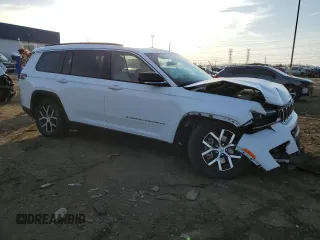 2025 Jeep Grand Cherokee Limited with VIN 1C4RJKBG4S8634961, listed as a Copart auction lot 49098965 with 231 mi miles and Salvage title. Bid and sale history available at DreamBid. Image 4.