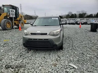2014 Kia Soul + with VIN KNDJP3A56E7006816, listed as a Copart auction lot 48454075 with 91,434 mi miles and Salvage Title. Bid and sale history available at carsss.com. Image 10.