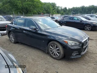 2014 Infiniti Q50 Premium z VIN JN1BV7AR4EM684800, wystawiony jako Copart lot #62695695 z przebiegiem 144 732 mil mil oraz Szkoda całkowita • Salvage title. Historia ofert i sprzedaży dostępna na DreamBid. Obrazek 4.
