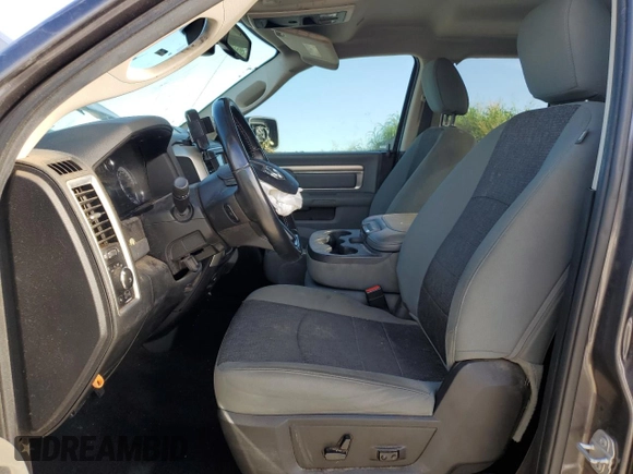 2019 Ram 1500 Classic Warlock with VIN 1C6RR6GT6KS616705, listed as a Copart auction lot 62071644 with 132,106 mi miles and Salvage Title. Bid and sale history available at carsss.com. Image 7.