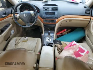 2004 Acura TSX with VIN JH4CL96814C011551, listed as a Copart auction lot 45917975 with 289,921 mi miles and Salvage Title. Bid and sale history available at carsss.com. Image 8.
