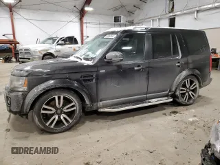 2016 Land Rover LR4 HSE Lux with VIN SALAK2V66GA829613, listed as a Copart auction lot 88982545 with 160,321 mi miles and Salvage Title. Bid and sale history available at DreamBid. Image 1.