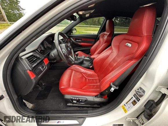 2015 BMW M3 z VIN WBS3C9C57FP803591, wystawiony jako Copart lot #65827775 z przebiegiem 183 389 mil mil oraz Czysty tytuł • Clean title. Historia ofert i sprzedaży dostępna na DreamBid. Obrazek 12.