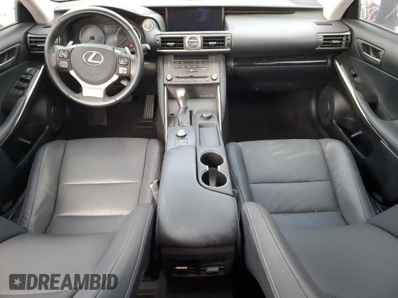 2019 Lexus IS with VIN JTHBA1D23K5092328, listed as a Copart auction lot 53528815 with 34,245 mi miles and Salvage Title. Bid and sale history available at carsss.com. Image 8.