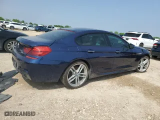 2015 BMW 6 Series 640i with VIN WBA6A0C57FGB53523, listed as a Copart auction lot 51296025 with NaN miles and Clean Title. Bid and sale history available at carsss.com. Image 3.